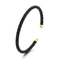 Jewelry Wholesale Niche Design Ins Style Stainless Steel C-Shaped Open Woven Leather Bangle
