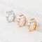 New Fashionable Personalized Stainless Steel Creative Diamond Heart Ring