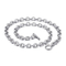 Fashion Simple O-Chain Cross Stainless Steel Necklace Pendant Accessory Chain
