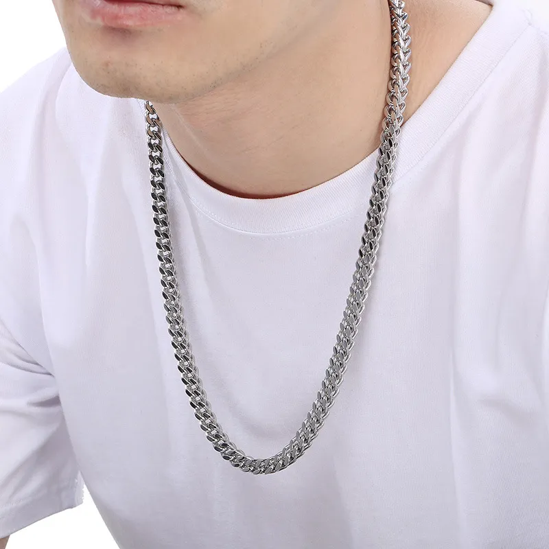 Niche Trendy Dragon Bone Chain Hip-Hop Rock Nightclub Unisex Stainless Steel Necklace