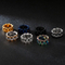Factory Direct European New Watch Chain Stainless Steel Unisex Natural Stone Ring