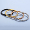 Fashion Simple Style Men and Women Universal Stainless Steel Fried Dough Twists Plain Ring Jewelry