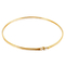 European American Collar Round Stainless Steel Necklace 18K Gold Women's Jewelry Wholesale