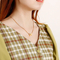 Minimalist and Personalized Stainless Steel 26 Letter Heart Pullable Necklace Wholesale