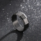 Dark Fashion Round Edged Ring Retro Stainless Steel Men's Jewelry Ring
