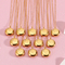 New Arrival 12 Constellation Gold Stainless Steel Guardian Necklace Gift Girlfriend Wholesale