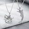 Popular Marine Creature Octopus Pendant with Punk Style, Aged, Blackened, Hollowed out Fishbone Stainless Steel Men's Pendant