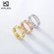 Personality Stainless Steel Hollow Roman Numeral Women's Ring Jewelry Wholesale