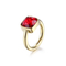 European American Fashion Multi-Color Zircon Rings - Stylish Stainless Steel Jewelry for Women Wholesale