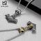 Viking Pirate Ship Anchor Odin Triangle Rune Men's Stainless Steel Pendant