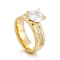 Couple's Micro-Pave Diamond Hammered Texture Zircon Wedding Stainless Steel Ring Wholesale Jewelry