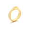 Creative Distressed Brooch with Openning Exquisite Wide-Format Laser-Etched Stainless Steel Ring