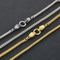 Vintage and Personalized DIY Zodiac Snake Jewelry, Punk Style, Aged Double Dragon Head Ghost Dragon Bone Chain Stainless Steel Men's Necklace