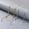Stainless Steel Blade Chain Necklace for Men and Women, Suitable for Daily Wear