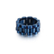 Stainless Steel Watch Chain Shaped Ring, Unisex Fashion Jewelry