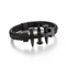 European and American Style Stainless Steel Nails Paired with Leather Bracelets and Jewelry