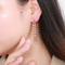 Cuban Chain Earrings Punk Style Chain Terms Stainless Steel Tassel Jewelry