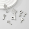 Stainless Steel Charm Accessories Fashion Trendy Retro Key Pendant Pendant