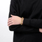 Fashion Stainless Steel Woven Keel Bracelet Boys Personality Hip Hop Retro Fried Dough Twists Knot Bracelet