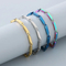 Ins European American Stainless Steel Rhombus Bracelet Minimalist Personalized Jewelry Accessories Wholesale