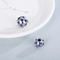 Stainless Steel Diamond Studded Beads DIY Bracelet Accessories