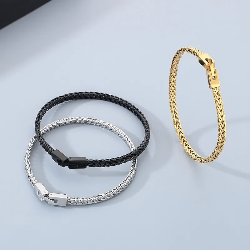 Men's Stainless Steel Bracelet Versatile Accessory Suitable for Daily Wear