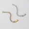 Stainless Steel Extension Chain Tail Chain Open Ring Lobster Clasp Bracelet Necklace DIY Jewelry Accessories
