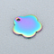 Stainless Steel Flower Shaped Pendant Can Be Used for DIY Jewelry Making Accessories