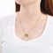 Wholesale Trendy Multi-Ring Combination Roman Letter Stainless Steel Necklace