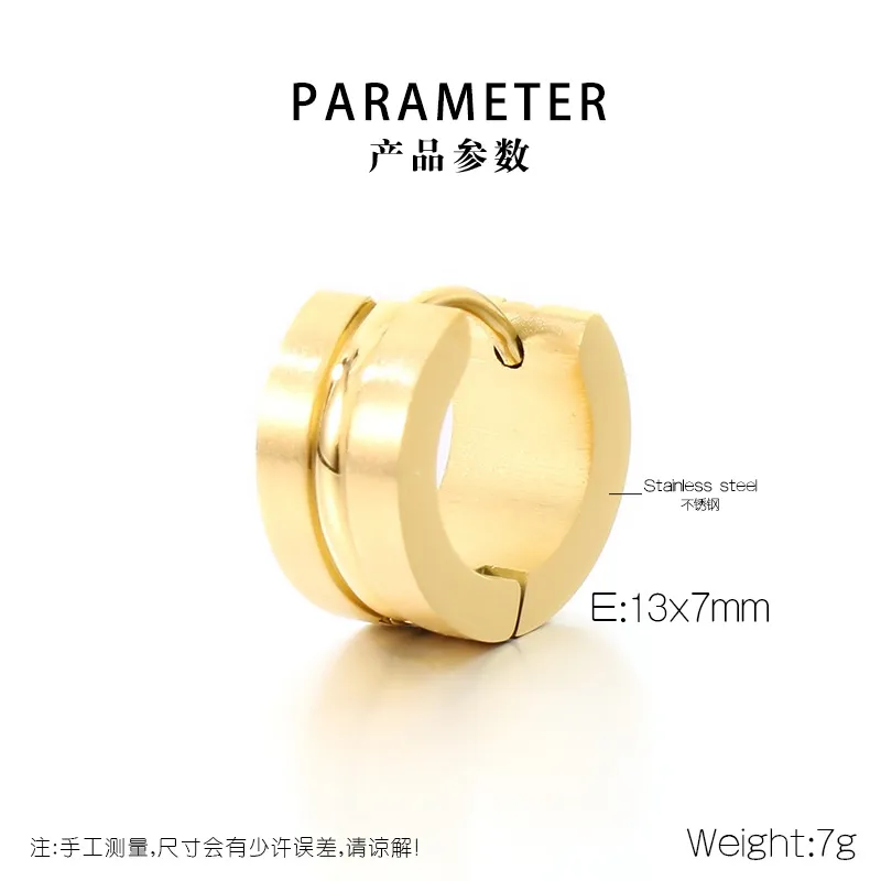 Fashion Jewelry Stainless Steel Earrings Suitable for Daily Wear