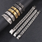 Fashion Minimalist Jewelry Polished Stainless Steel Men's Cuban Chain Bracelet