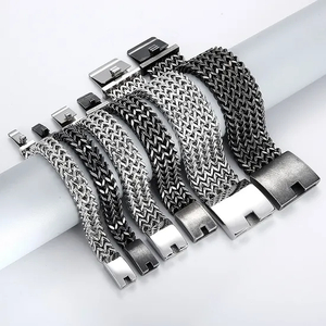 Korean-Style Men's Personalized Dragon Bone Bracelet, New Style Domineering Thick Bracelet, Stainless Steel Men's Jewelry Factory Direct Sales
