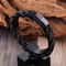 Punk Rock Simple Fashion Stainless Steel Double Layer Men's Jewelry Bracelet