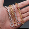 Minimalist Stainless Steel Ot Clasp Chain O-Chain Stainless Steel Bracelet Necklace Jewelry Set