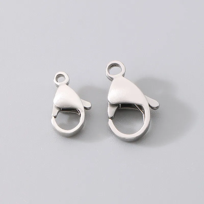 Spot Direct Supply of Stainless Steel Lobster Buckle DIY Handmade Jewelry Accessories Wholesale
