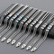 Wholesale Stainless Steel Double-Layer Boat Anchor Color Matching Bracelet Jewelry Buckle Trendy Men's Jewelry