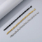 Minimalist Style Neutral Stainless Steel Multi Size Encrypted Hand Woven Chain Necklace&Bracelet