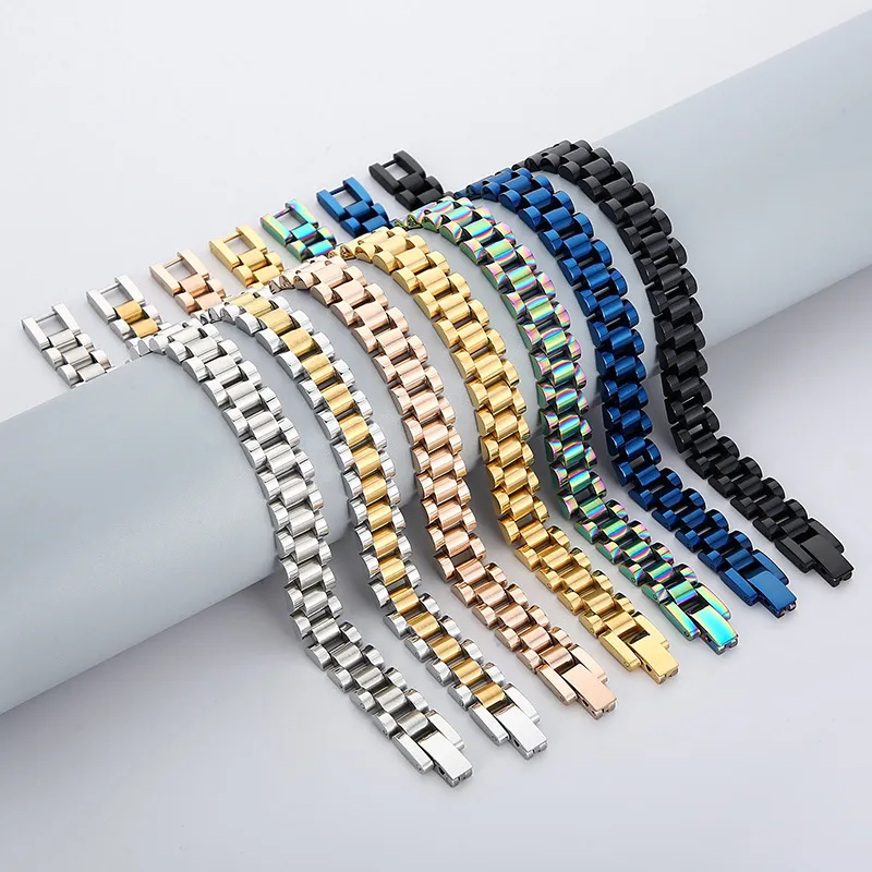 Stylish Stainless Steel Bracelet for Fashionable Men, Exuding European and American Charm, a Classic Style for Foreign Trade. Directly Sold From The Manufacture