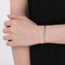 Fashion Stainless Steel Spiral Pattern Multi-Size Twist Chain Lobster Clasp Couple Bracelet