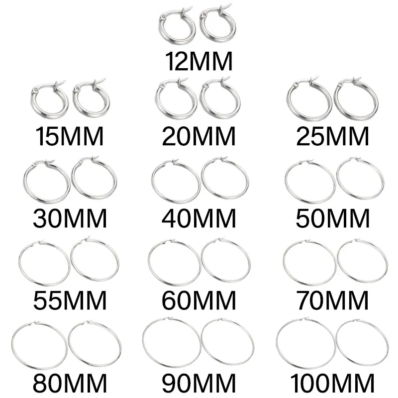Wholesale Large Hoop Earrings: Simple and Chic Women's Jewelry