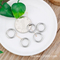 Stainless Steel Jewelry Accessories, Opening Rings, Multiple Sizes, DIY Handmade Jewelry Materials, Connecting Rings