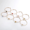 Elegant Multi-Color Zircon Bangle in 18K Gold Stainless Steel Jewelry