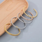 Stainless Steel C-Shaped Open Bangle Fashion Jewelry