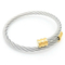 Stainless Steel Jewelry, Steel Wire Bangle, Available in Multiple Colors, Suitable for Daily Wear