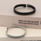 European and American Fashion Personality Stainless Steel Braided C-Shaped Open Temperament Bangle