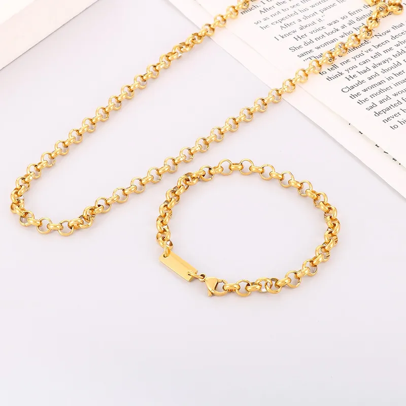 Wholesale Unisex Stainless Steel Pearl Chain for DIY Projects