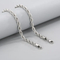 Rock and Hip-Hop Style Unisex Stainless Steel Twisted Chain Necklace