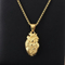 Creative Human Organ Pendant, Personalized Vacuum-Plated 18K Stainless Steel Men's Heart Pendant