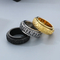 Fashion Retro Stainless Steel Creative Nordic Viking Rune Rotatable Ring Jewelry Wholesale