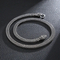 Stainless Steel Cast Double Snake Head Necklace Punk Style Jewelry
